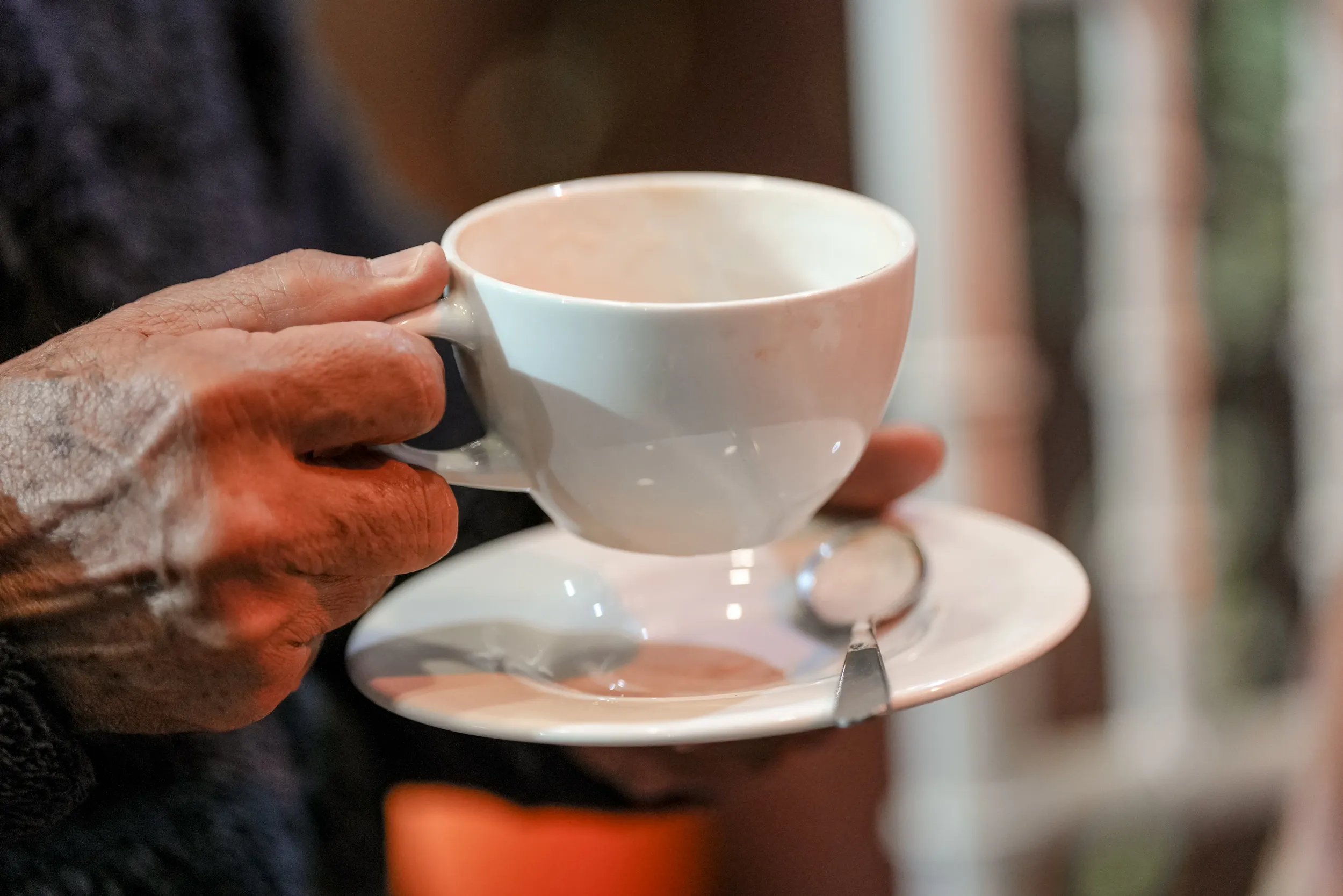 Café servido en Tamarinda para acompañar desayunos en Quito
