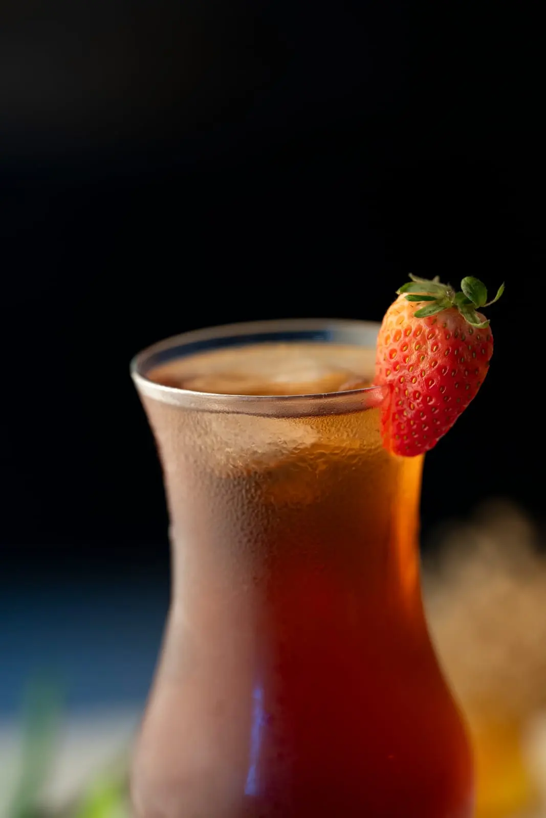 Tamarinda Ice con frutilla, la bebida fría de la casa
